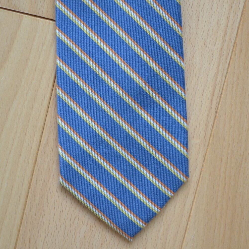 J Crew Blue Striped Tie